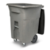 Toter 96 gal Trash Can, Graystone ACC96
